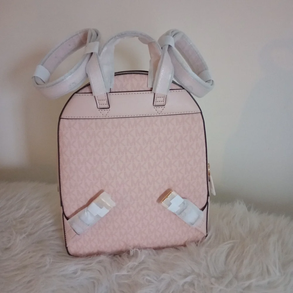Michael Kors Pink Powder Blush Backpack and Wallet Set - Picture 6 of 6
